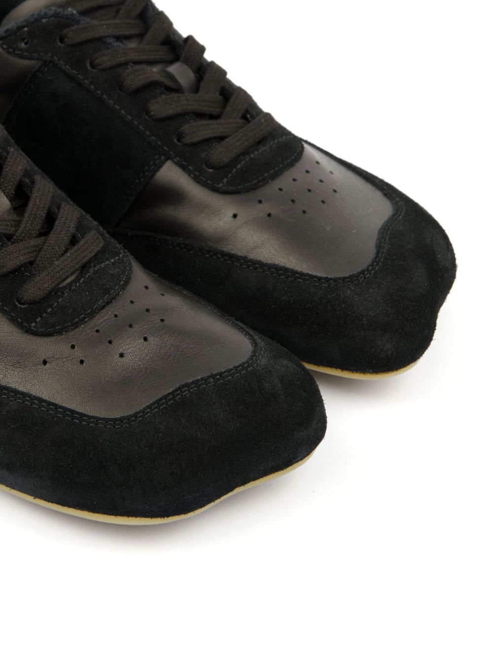 MM6 Maison Margiela 6 Court Sneakers Black-thumbmail-5