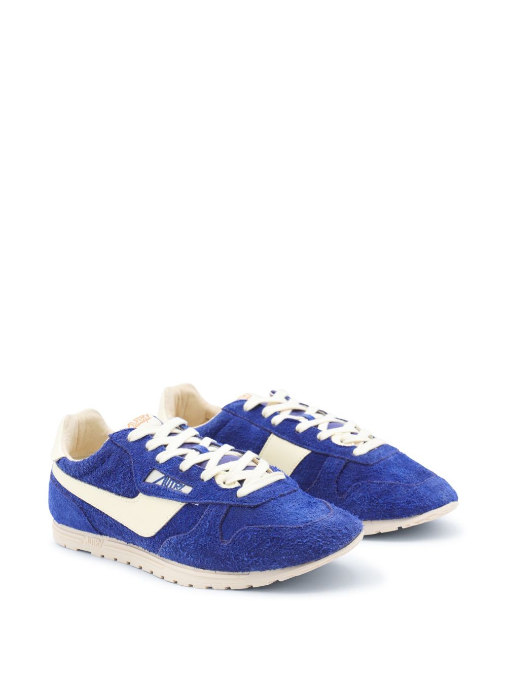 Autry Windspin sneakers, bovenaanzicht met veterluiting