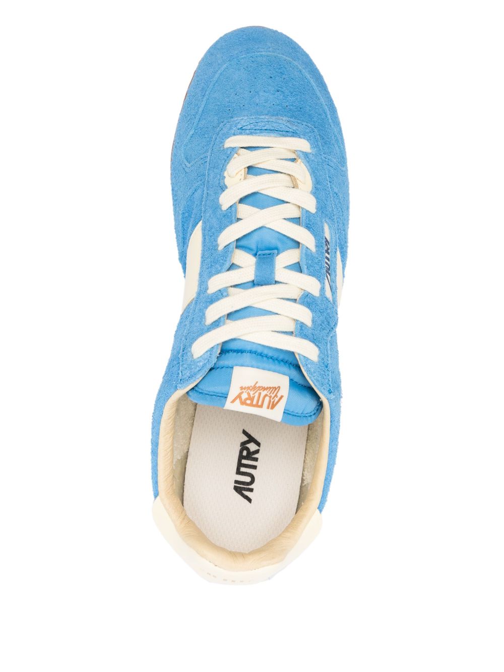 Autry Windspin Pacific Blue Suede & Leather Sneakers Sneakers Autry