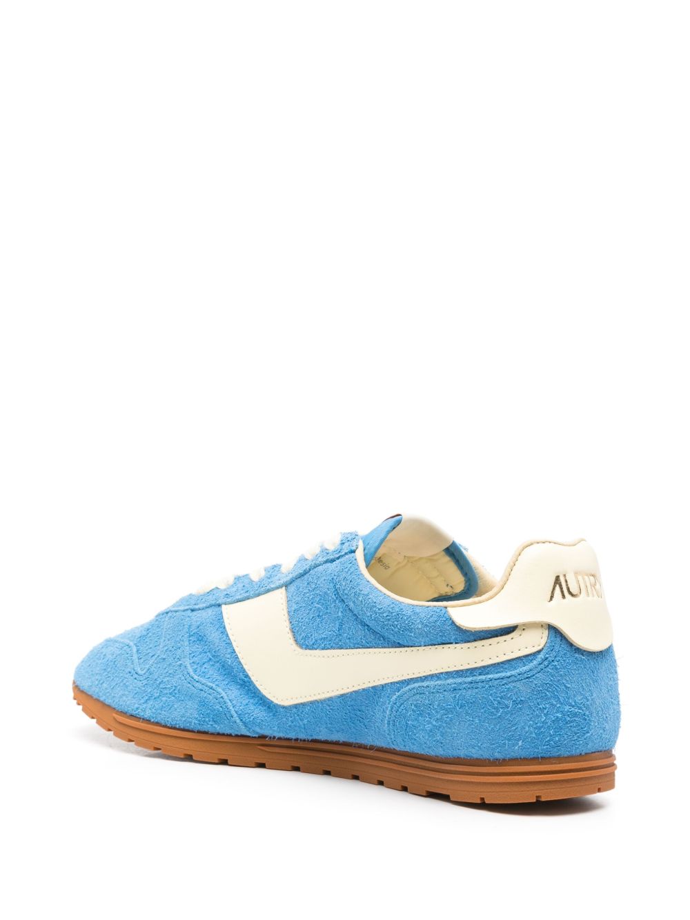 Autry Windspin Pacific Blue Suede & Leather Sneakers Sneakers Autry