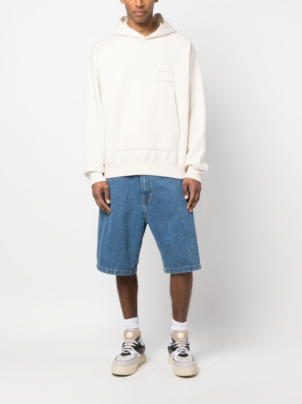 Carhartt WIP Simple Short Denim Blue Stone Washed-thumbmail-5