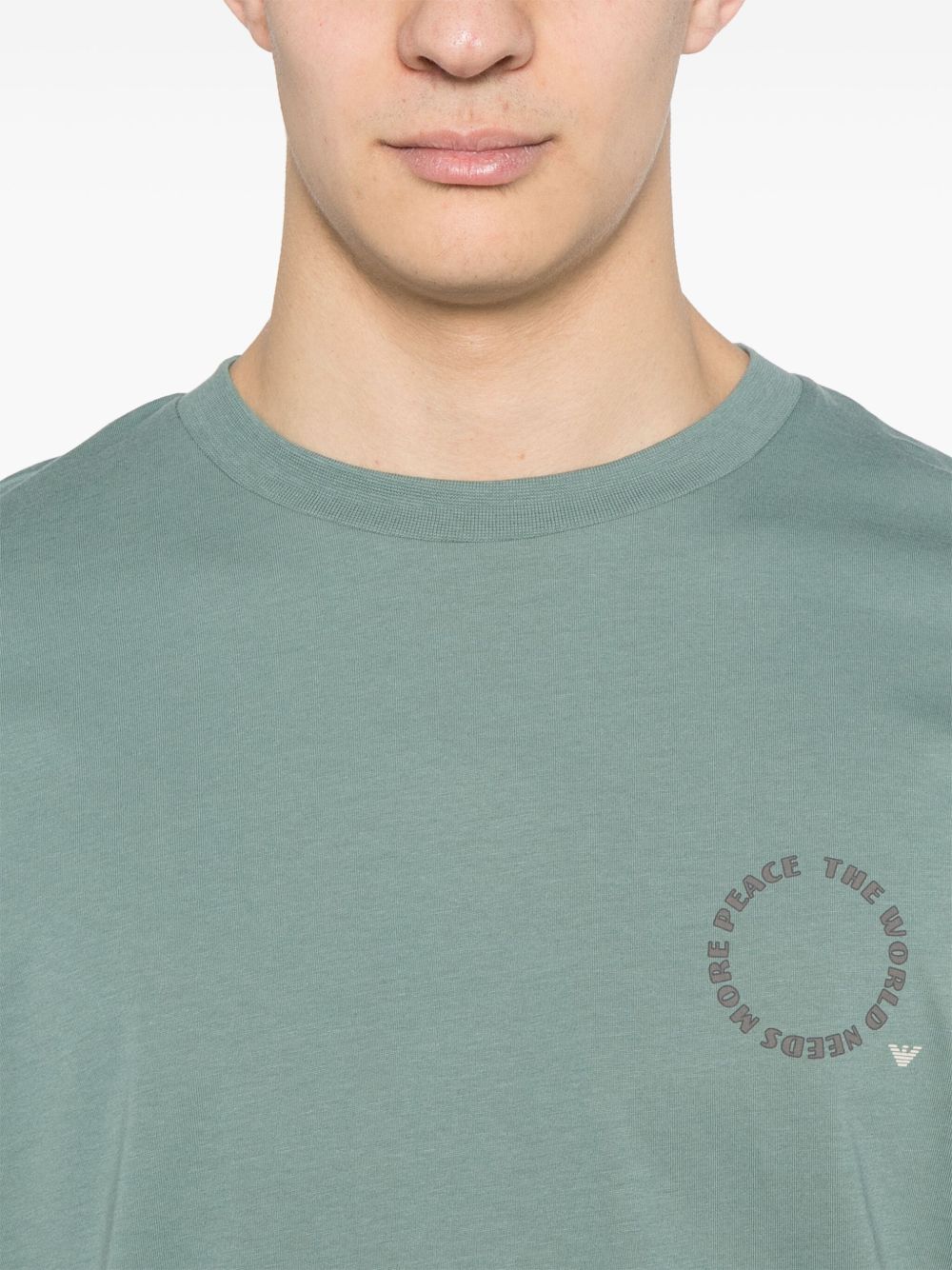 Emporio Armani T-shirts and Polos Green-3