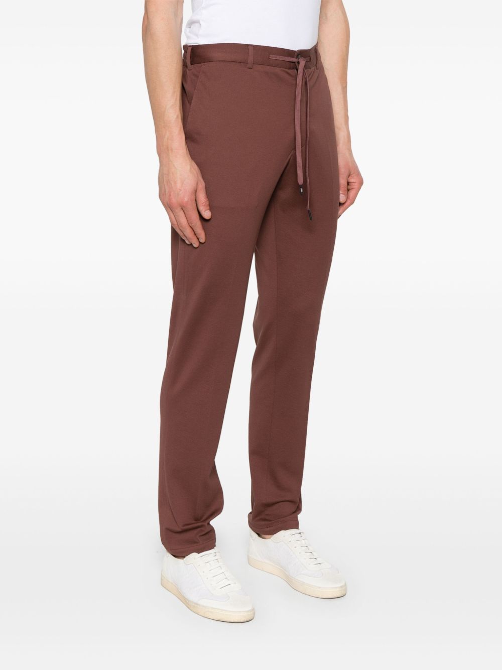 Circolo 1901 Premium Tailored Trousers Brown-thumbmail-2