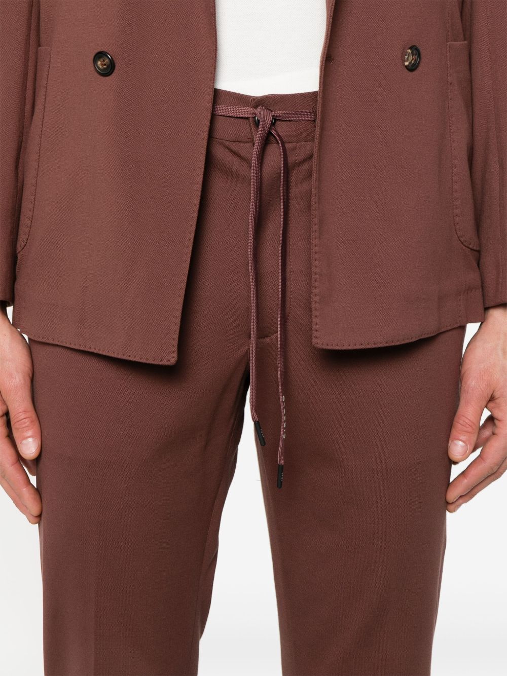 Circolo 1901 Premium Tailored Trousers Brown-thumbmail-3