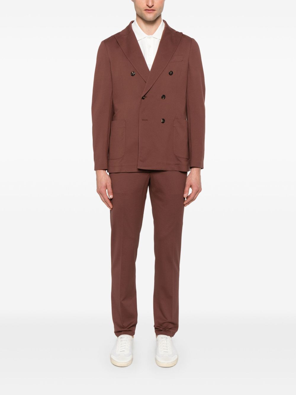 Circolo 1901 Premium Tailored Trousers Brown-thumbmail-5