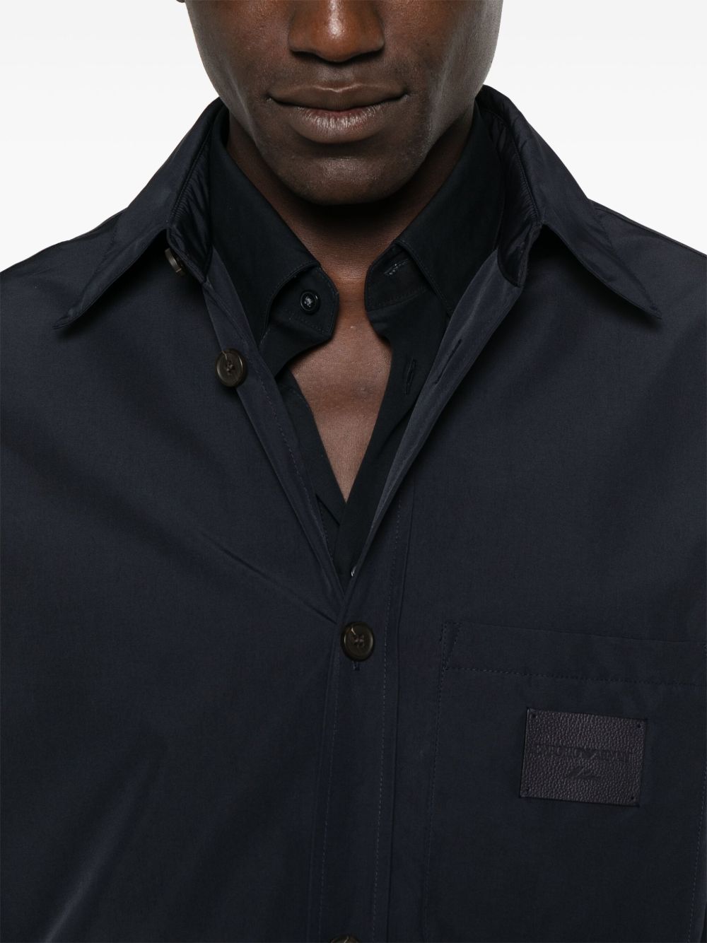 Emporio Armani Shirts Blue