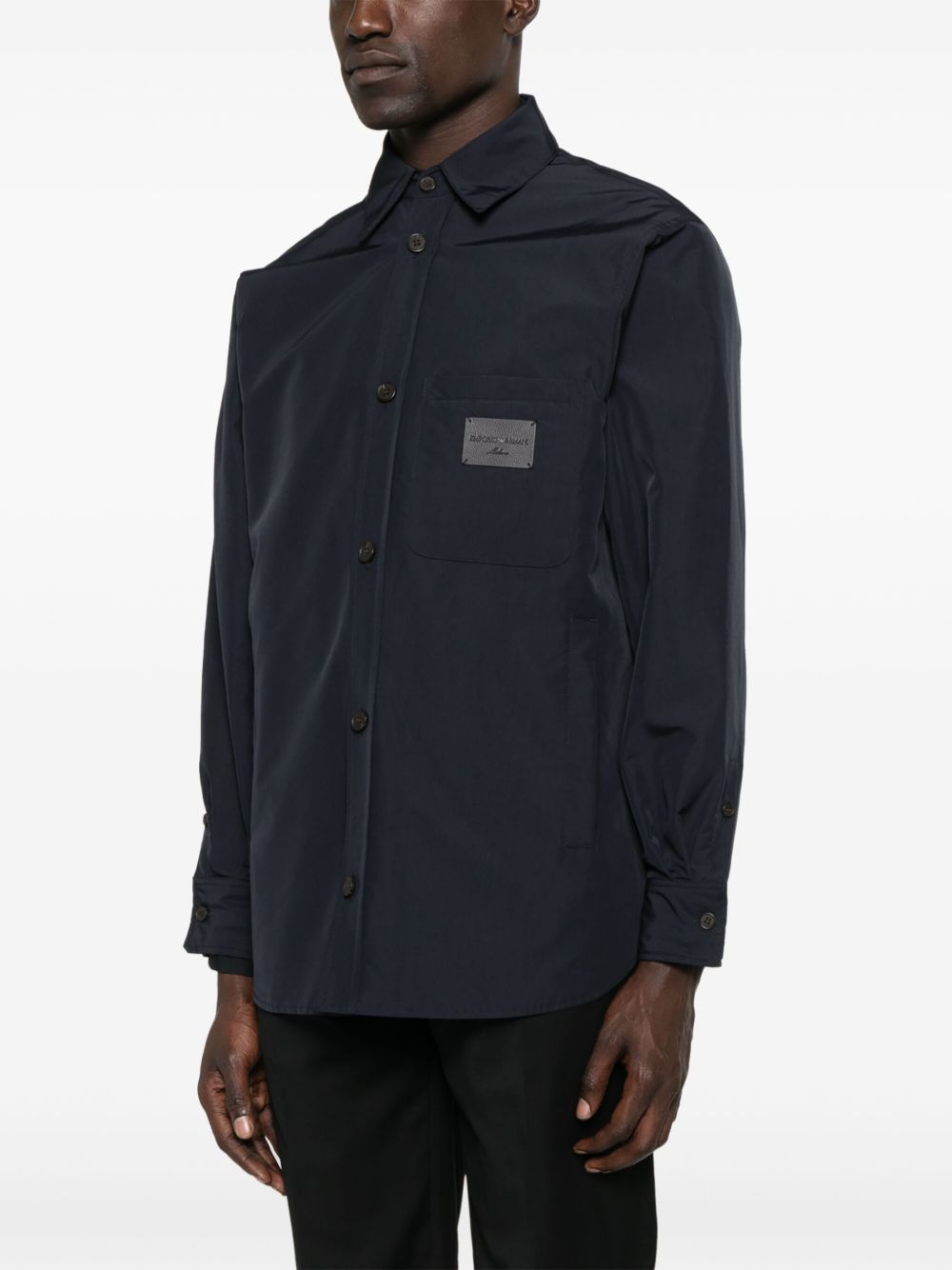 Emporio Armani Shirts Blue-4