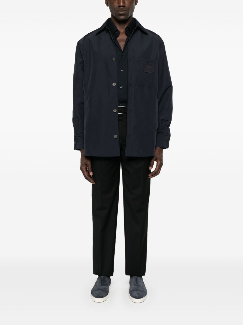 Emporio Armani Shirts Blue-5