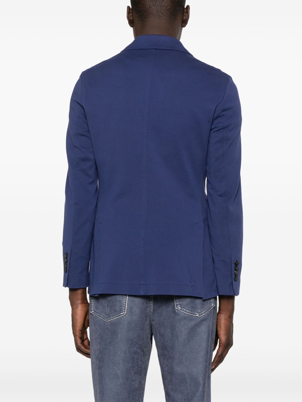 Circolo 1901 Double Breasted Jersey Blazer Indigo-thumbmail-2