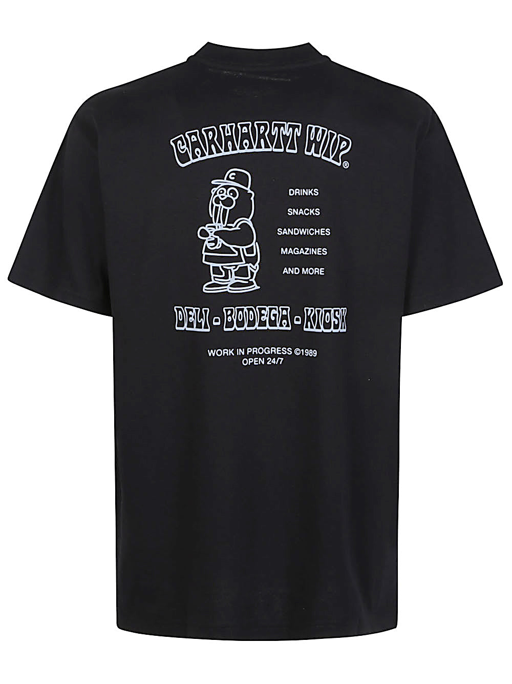 Carhartt WIP S/S Heart II Hartt T-Shirt Black Topwear Carhartt Wip Pre