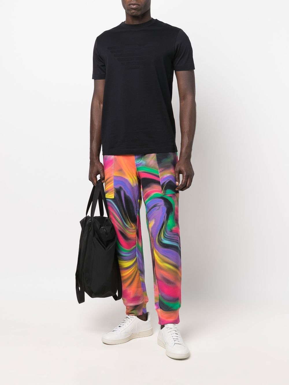 Emporio Armani T-shirts and Polos Blue-5