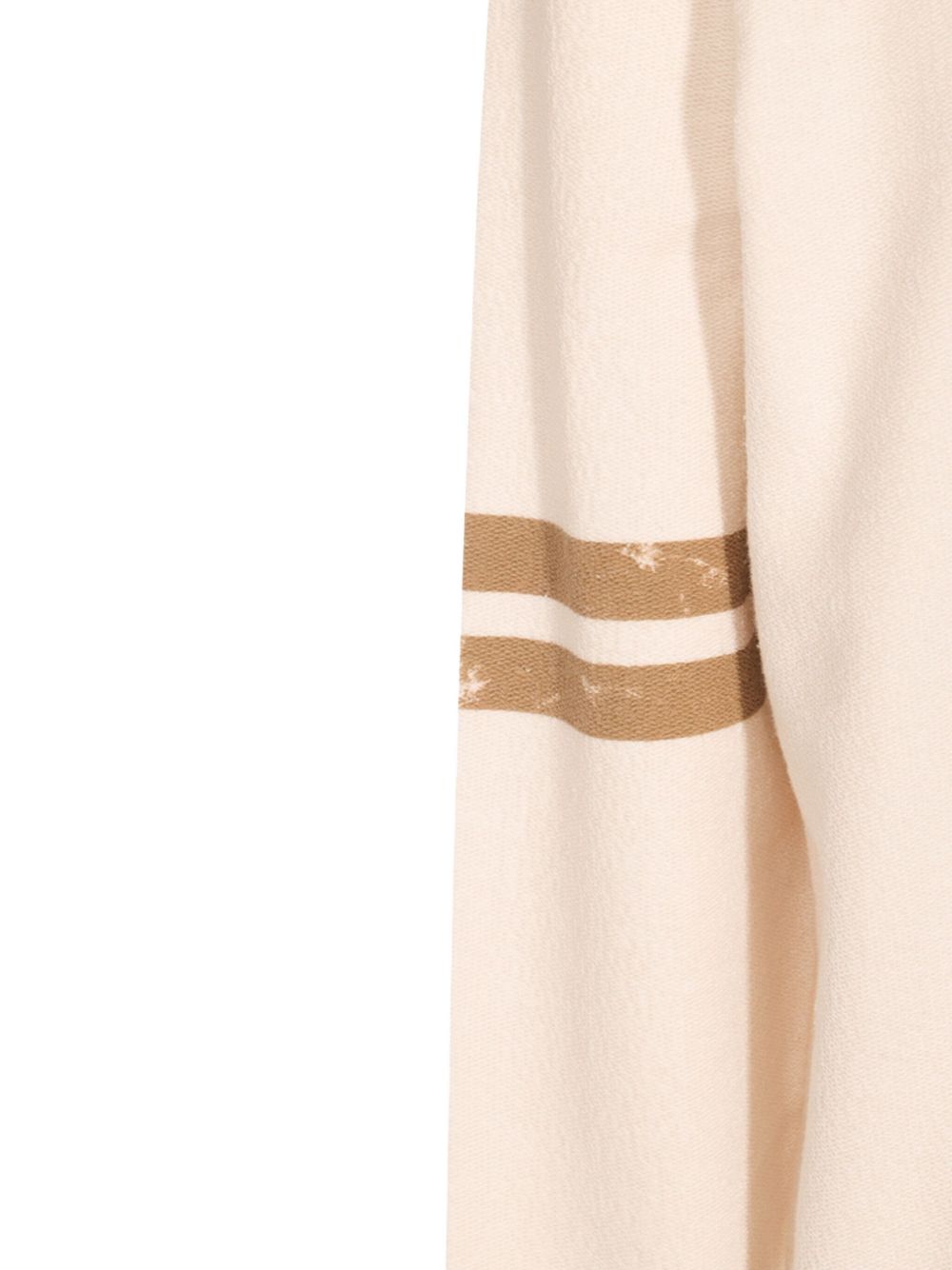 Golden Goose Logo Crewneck Sweatshirt White Topwear Golden Goose