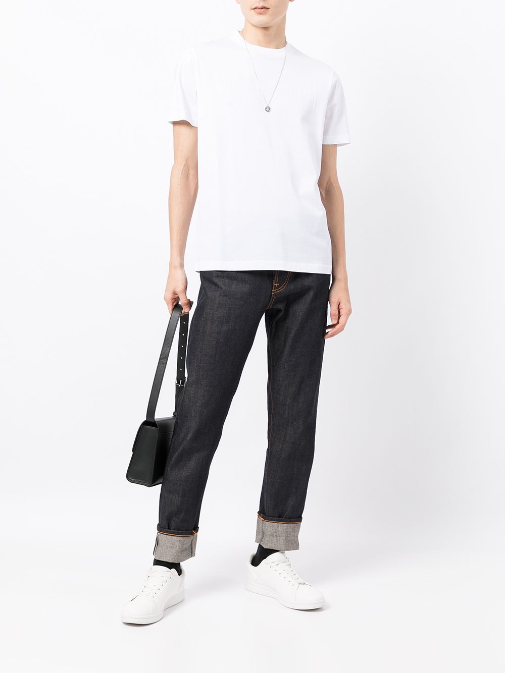 Emporio Armani T-shirts and Polos White-5