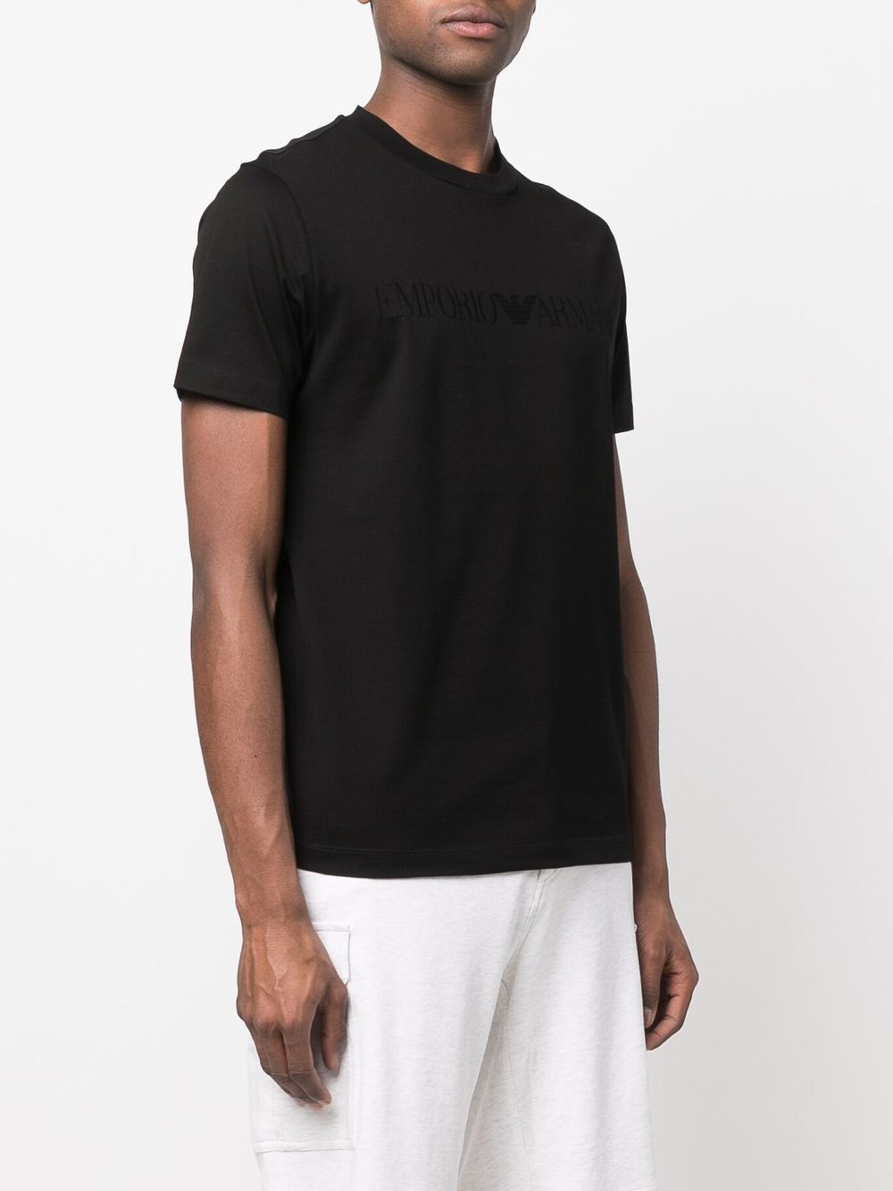 Emporio Armani T-shirts and Polos Black-4