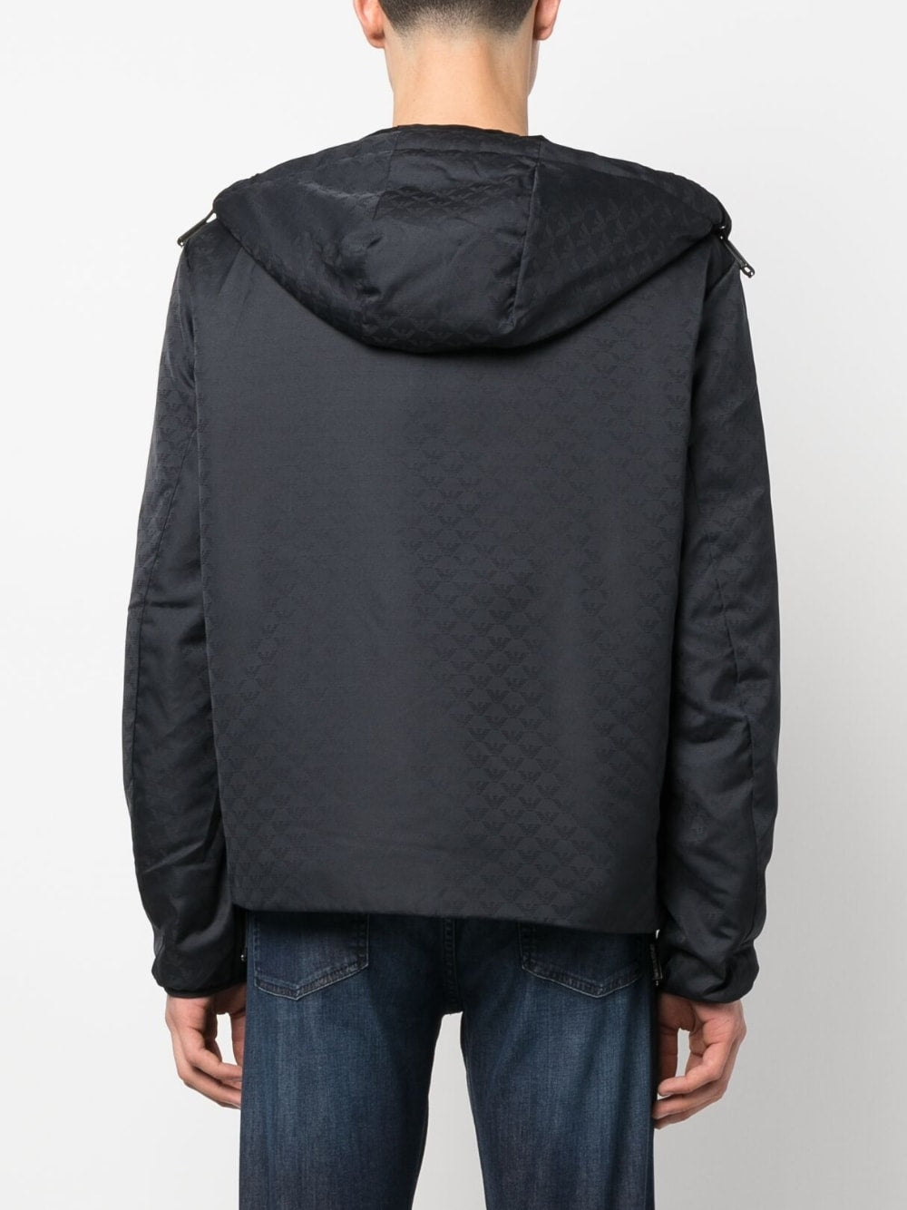 Emporio Armani Coats Blue-5