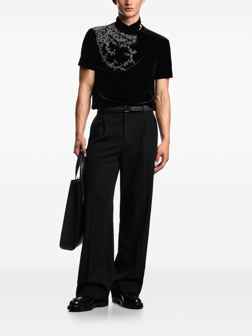 EMPORIO ARMANI EXCLUSIVE Trousers Black-4