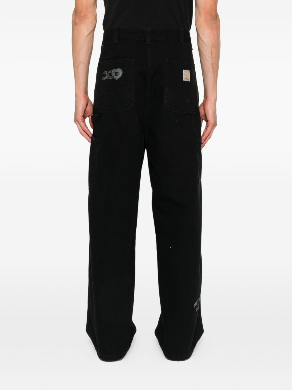 CARHARTT WIP PRE Trousers Black-thumbmail-3