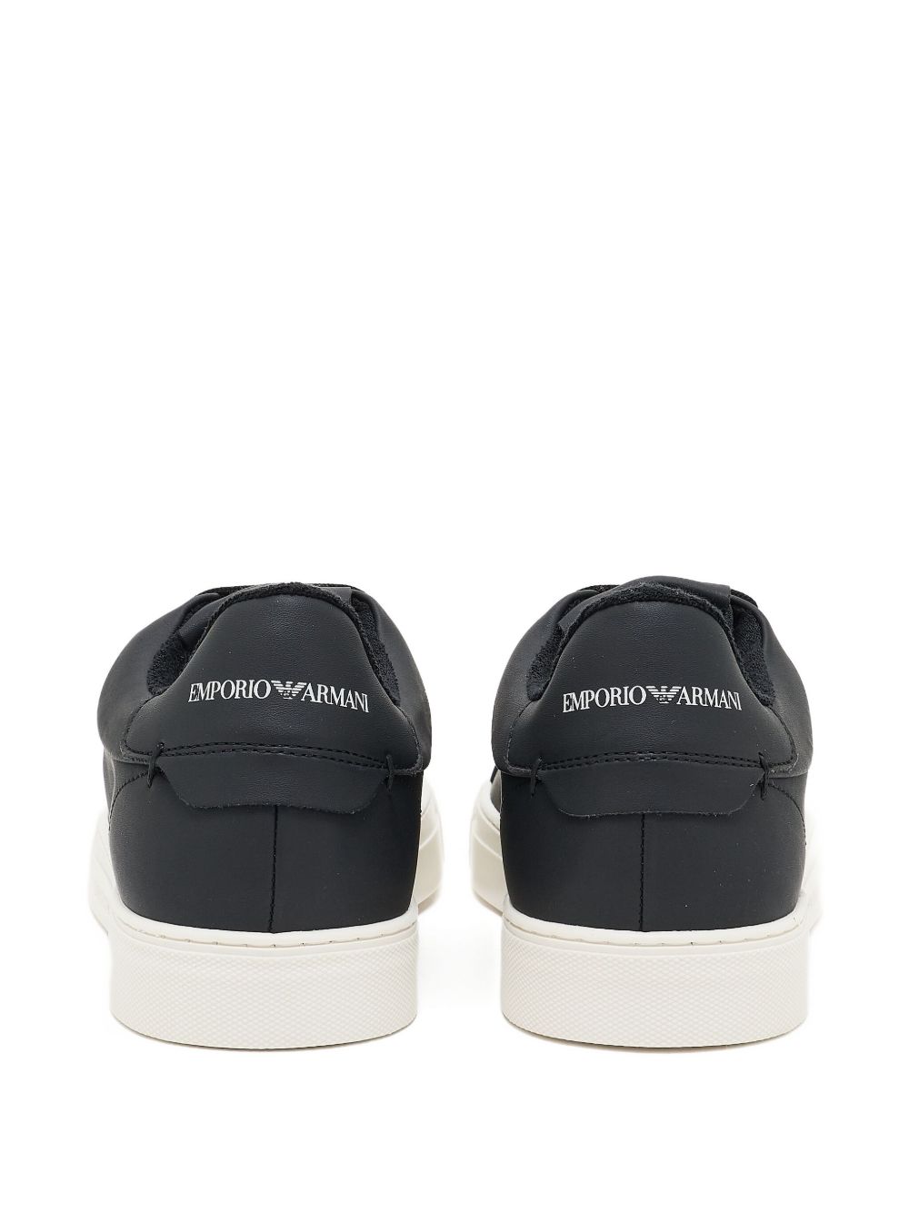 EMPORIO ARMANI EXCLUSIVE Soft leather sneakers-4