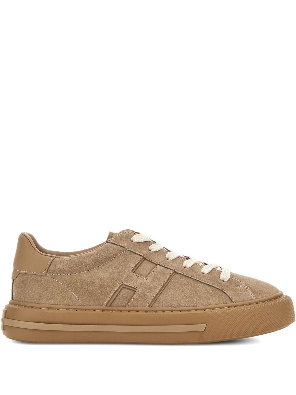 Hogan H691 Sneakers Beige Suede