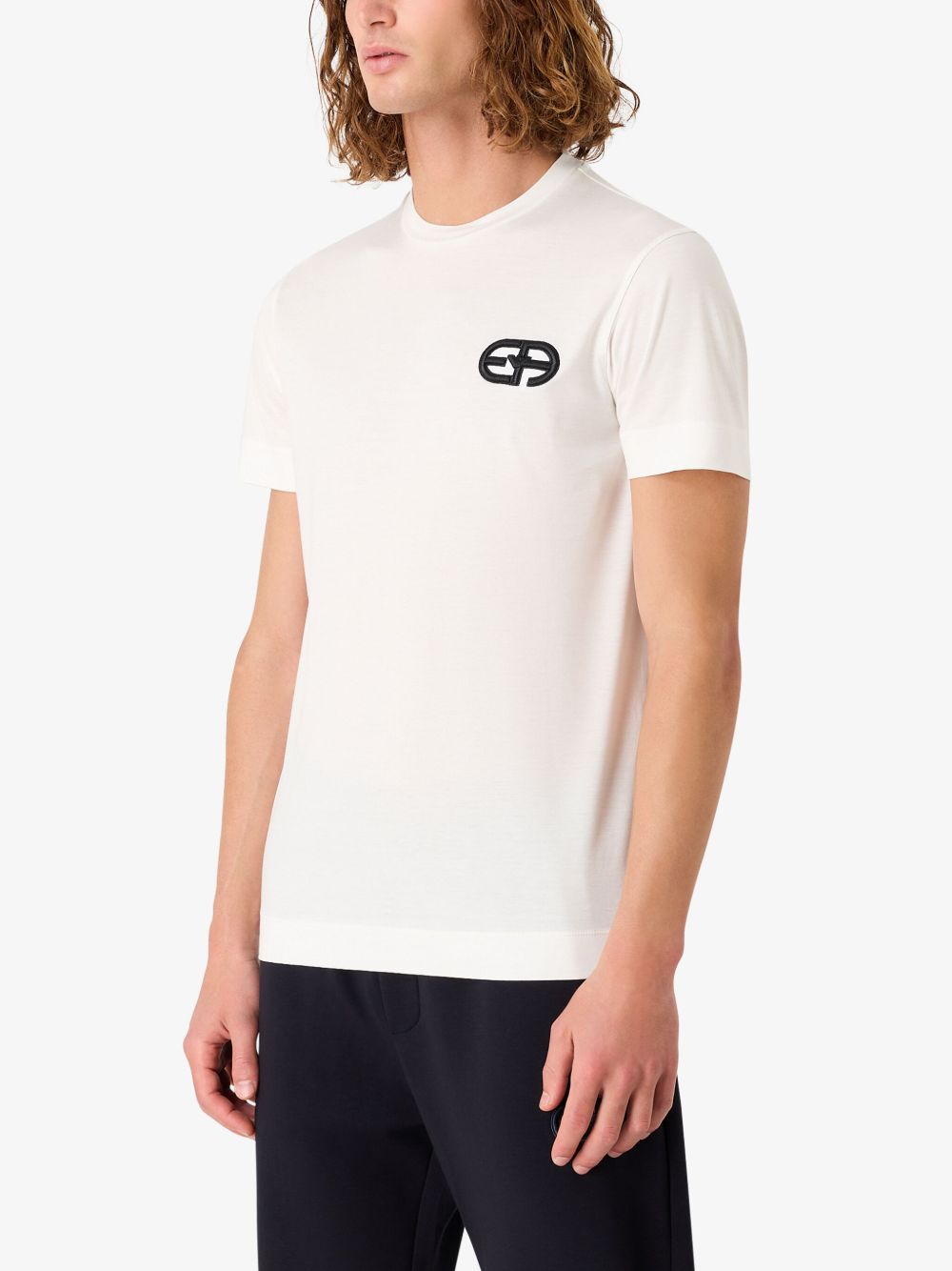 Emporio Armani T-shirts and Polos White-4