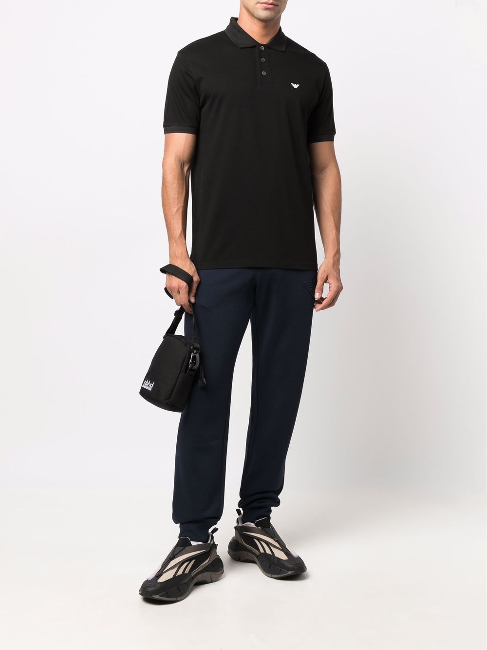 Emporio Armani T-shirts and Polos Black-4