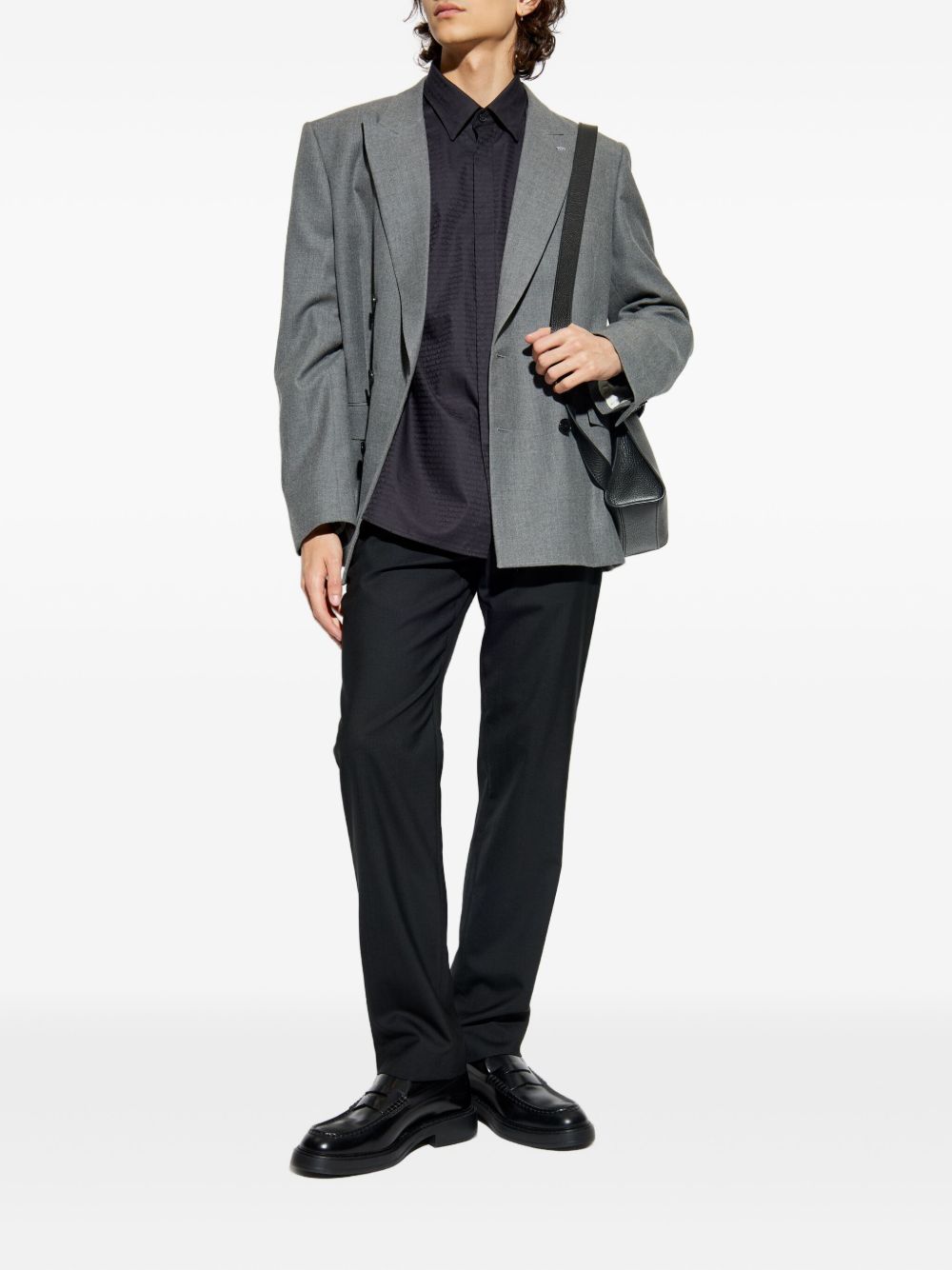 Emporio Armani Shirts Black-3