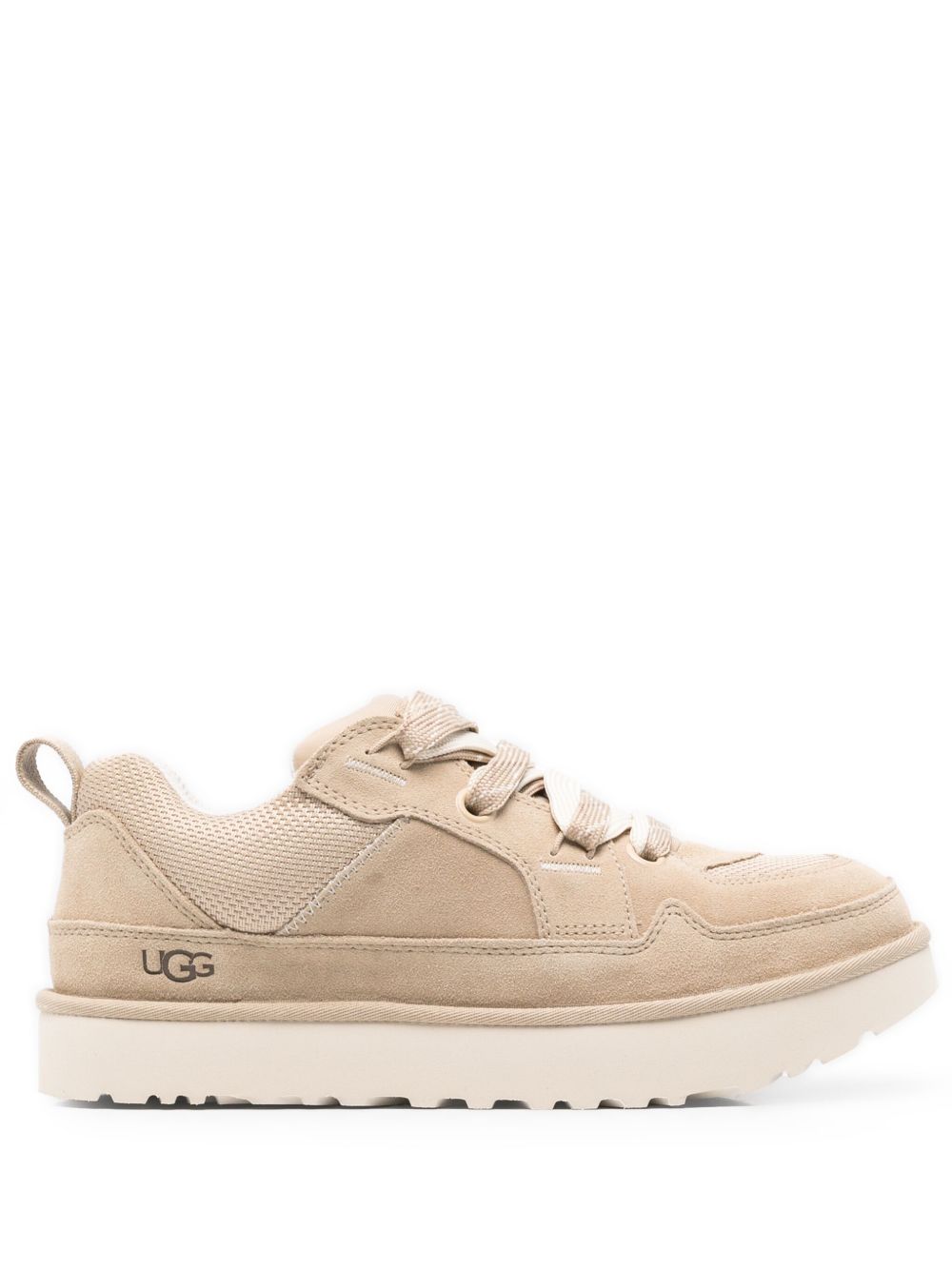 UGG Lowmel Sneakers Beige Suède Casual