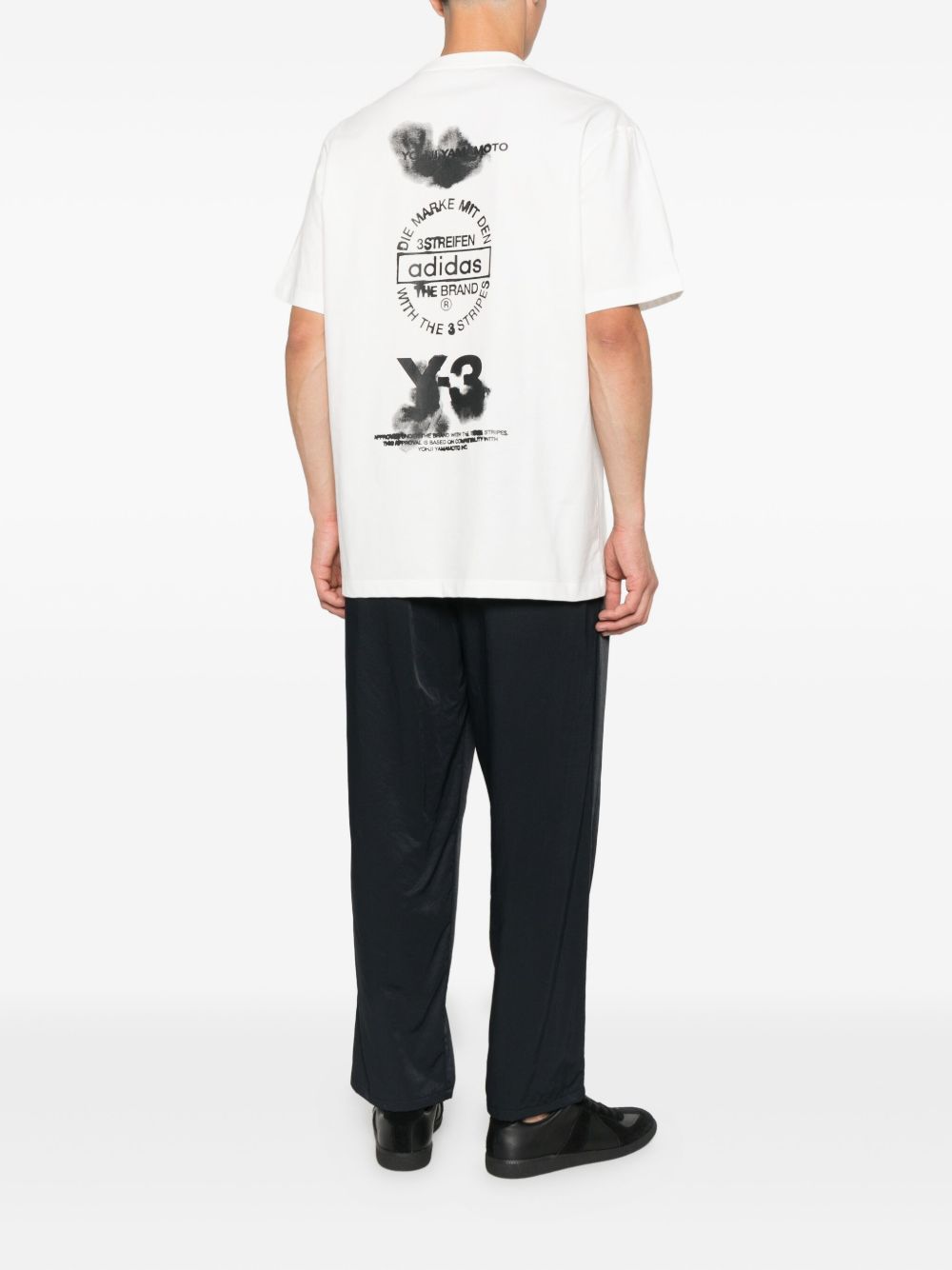 Y-3 Graphic T-Shirt White-thumbmail-2