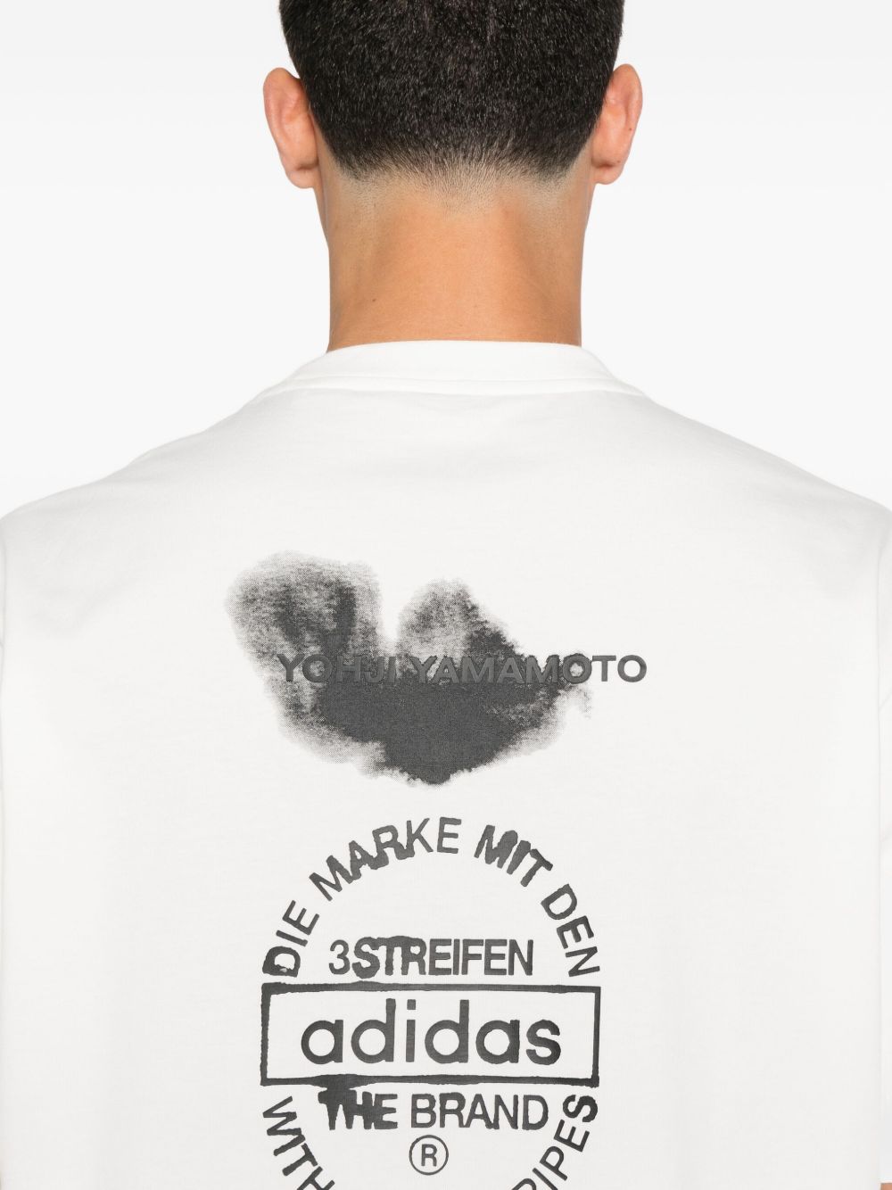 Y-3 Graphic T-Shirt White Topwear Y-3