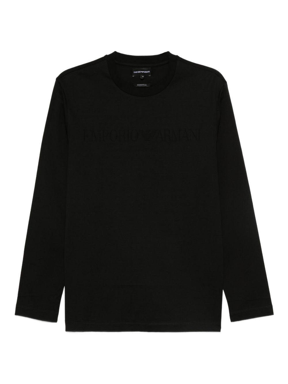 Emporio Armani Long-sleeved cotton T-shirt