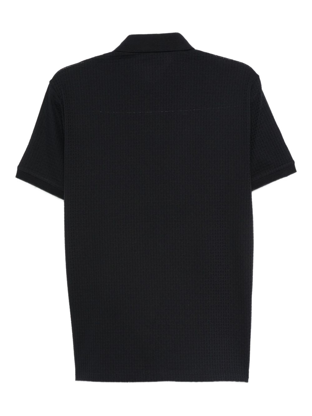 Emporio Armani Short-sleeved cotton polo shirt