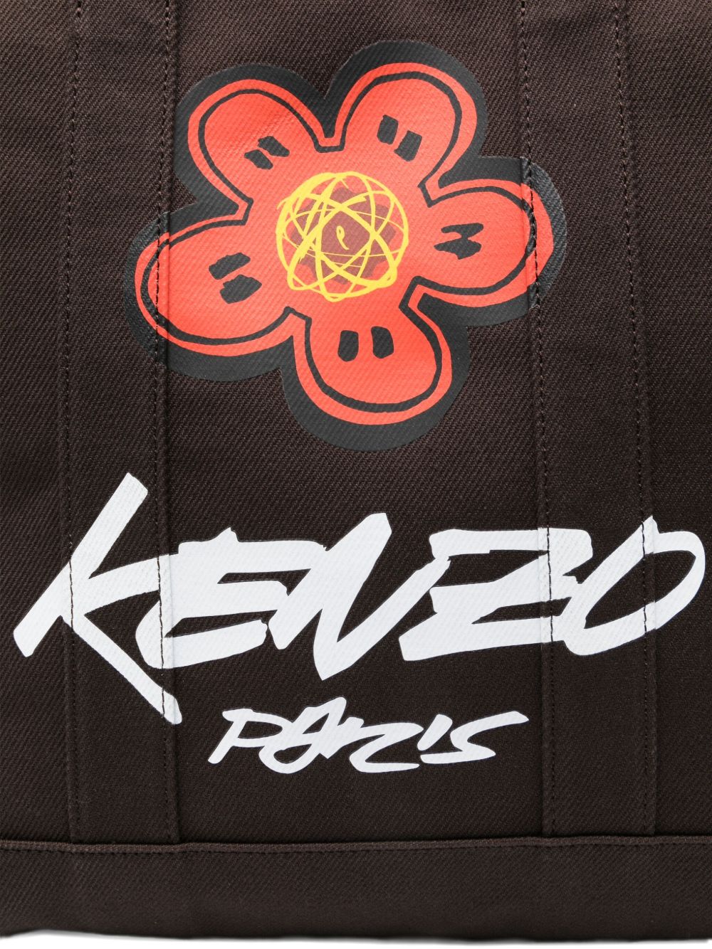 KENZO FUTURA Kenzo x Futura 2000' large tote bag 'Kenzo Utility' in canvas-3