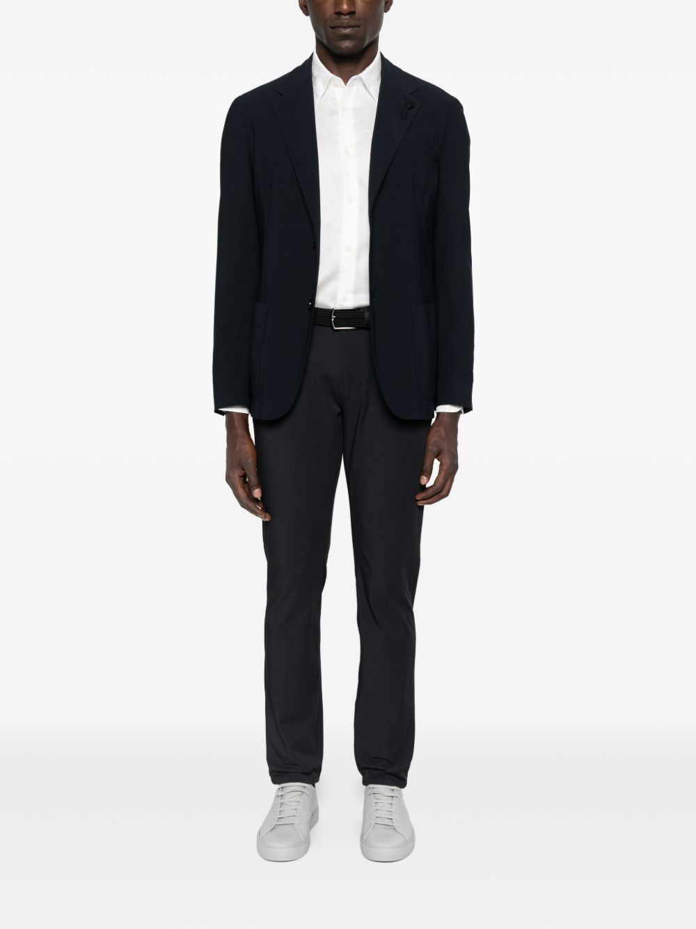 Emporio Armani Long-sleeve button-up shirt-3