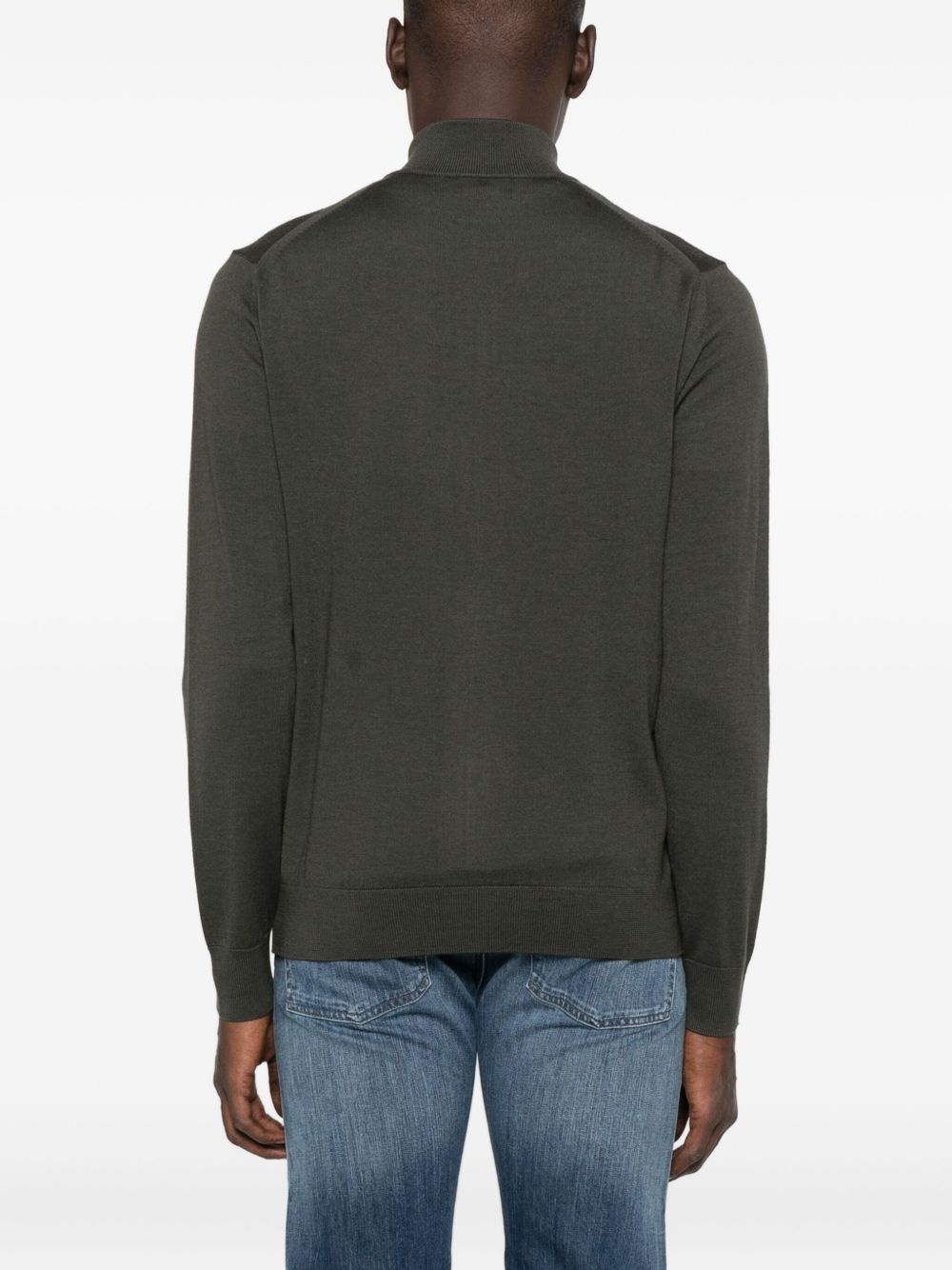 Emporio Armani Zip-up sweater-3