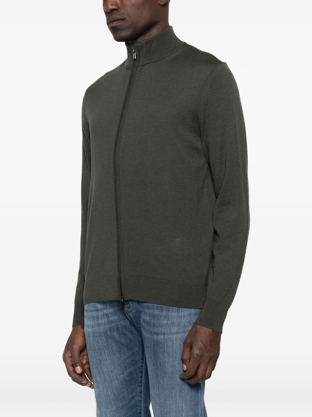 Emporio Armani Zip-up sweater-5