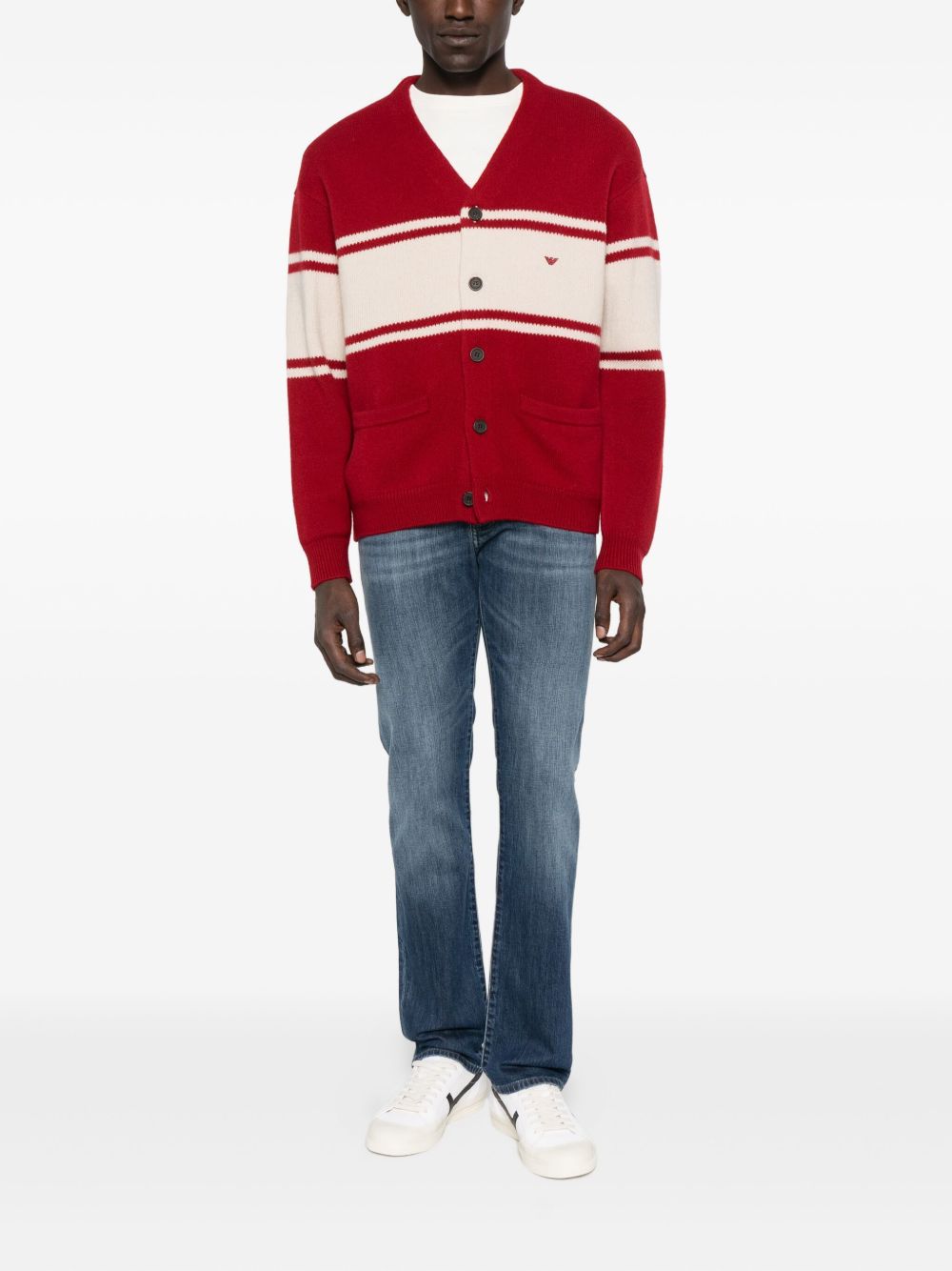 Emporio Armani Jeans with five-pocket design-3