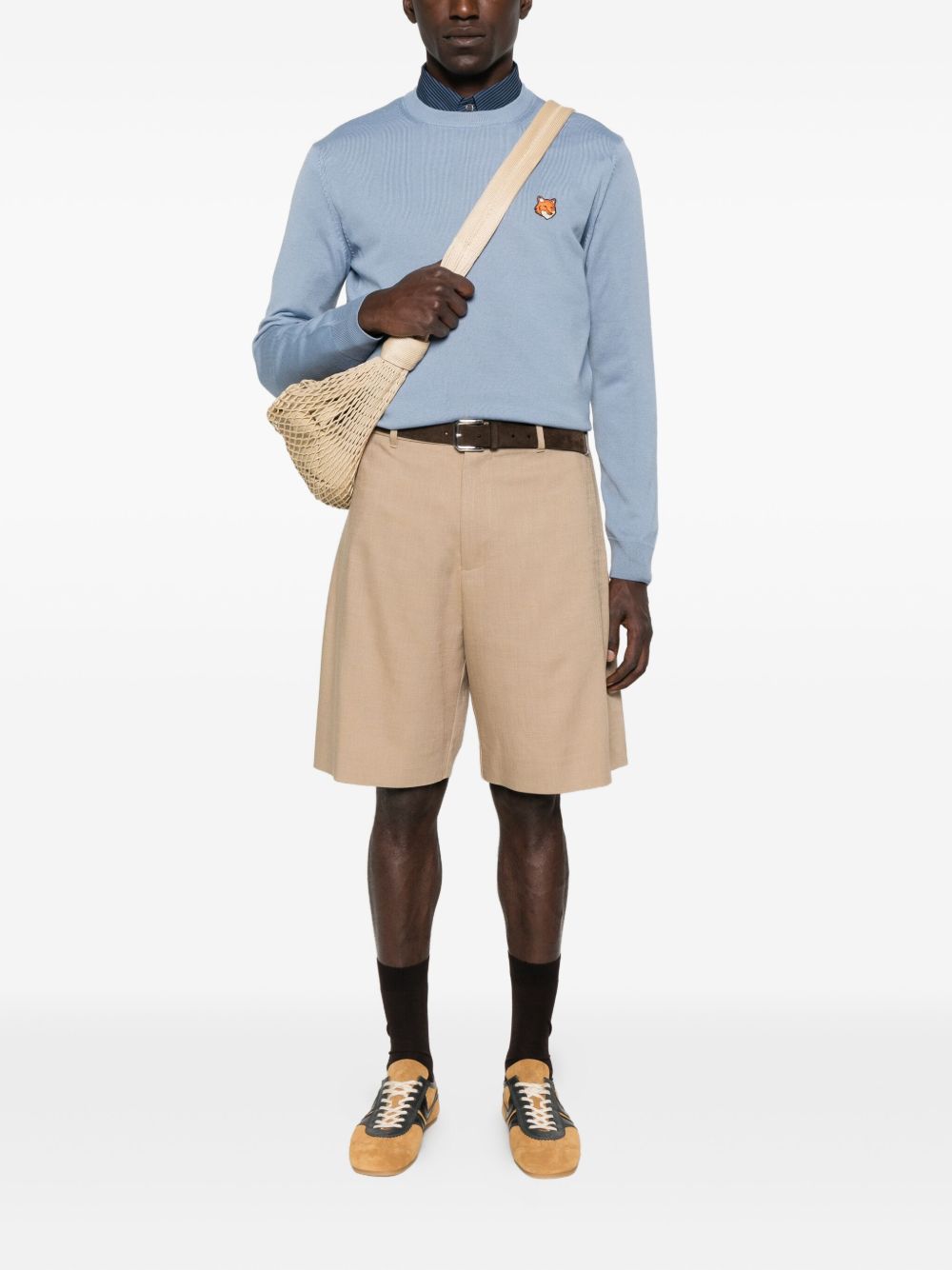 Maison Kitsuné Fox Head Sweater-4