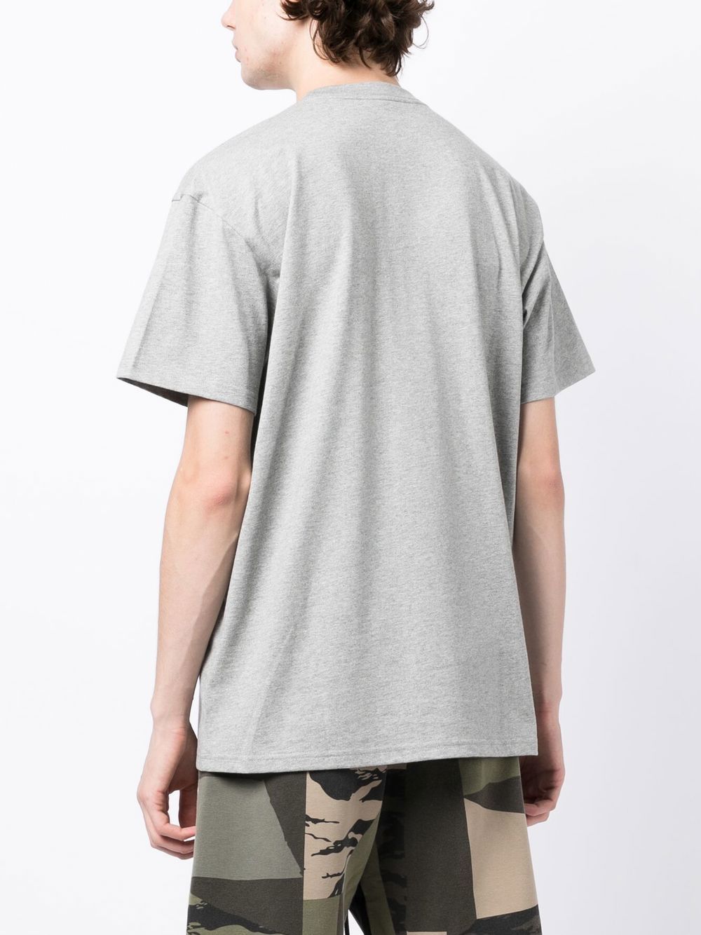 Carhartt WIP S/S Chase T-Shirt Grey Heather Gold-thumbmail-3