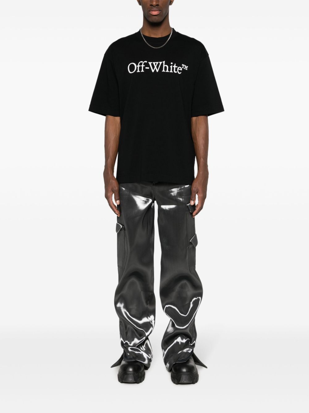 Off-White Black Shared Logo Skate S/S Tee-thumbmail-5