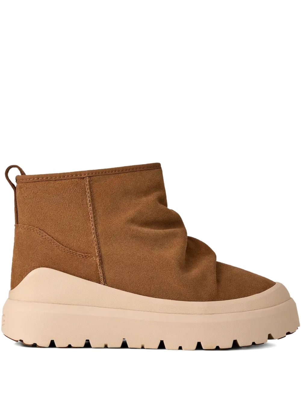 UGG Heritage Utility Mini Boots Bruin Suède Platform