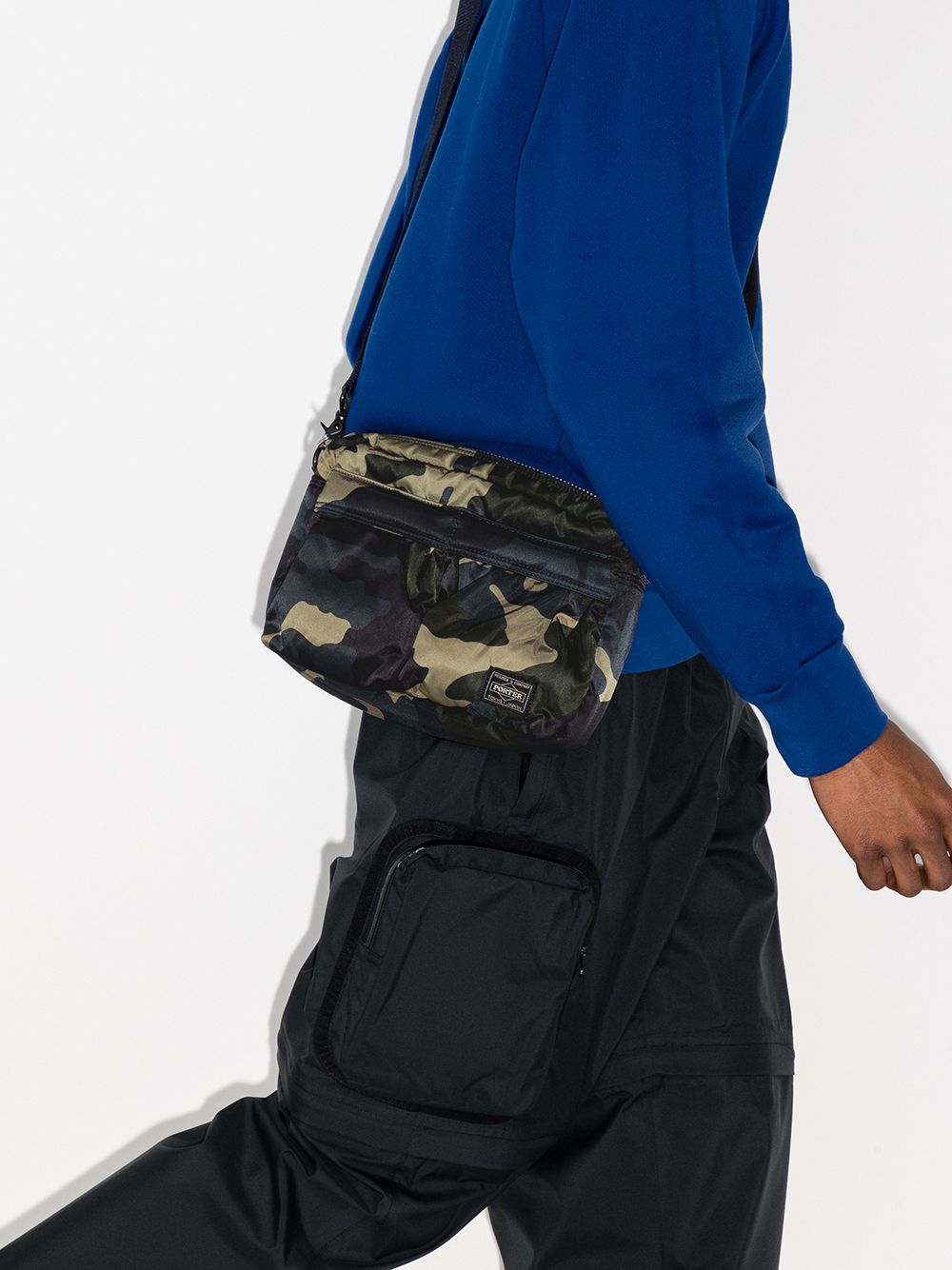 Porter Counter Shade Nylon Crossbody Bag-3