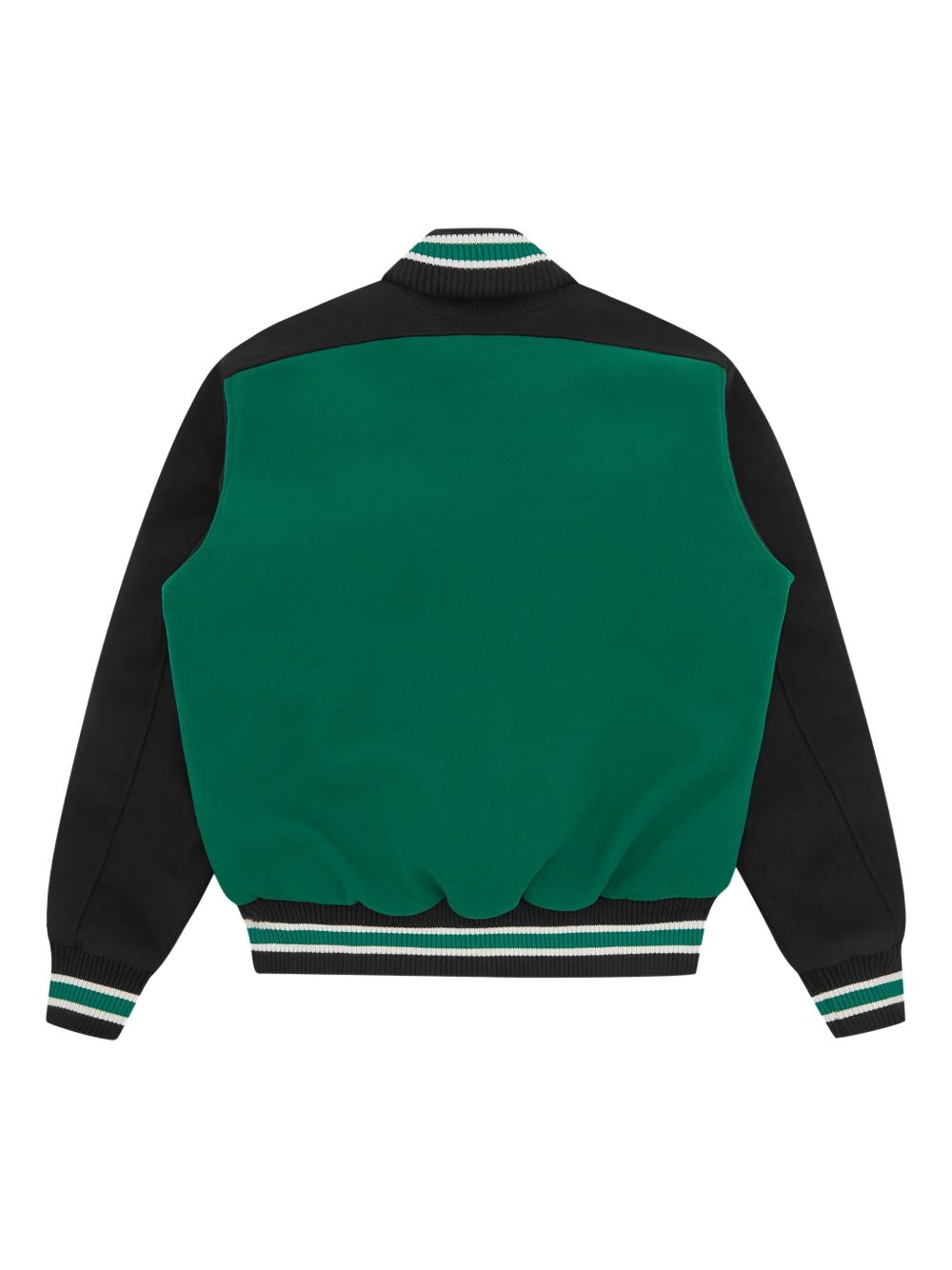 ICECREAM College Varsity Jacket Green Black-thumbmail-2