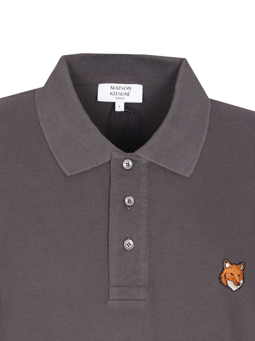 Maison Kitsuné Fox Head Regular Polo-3