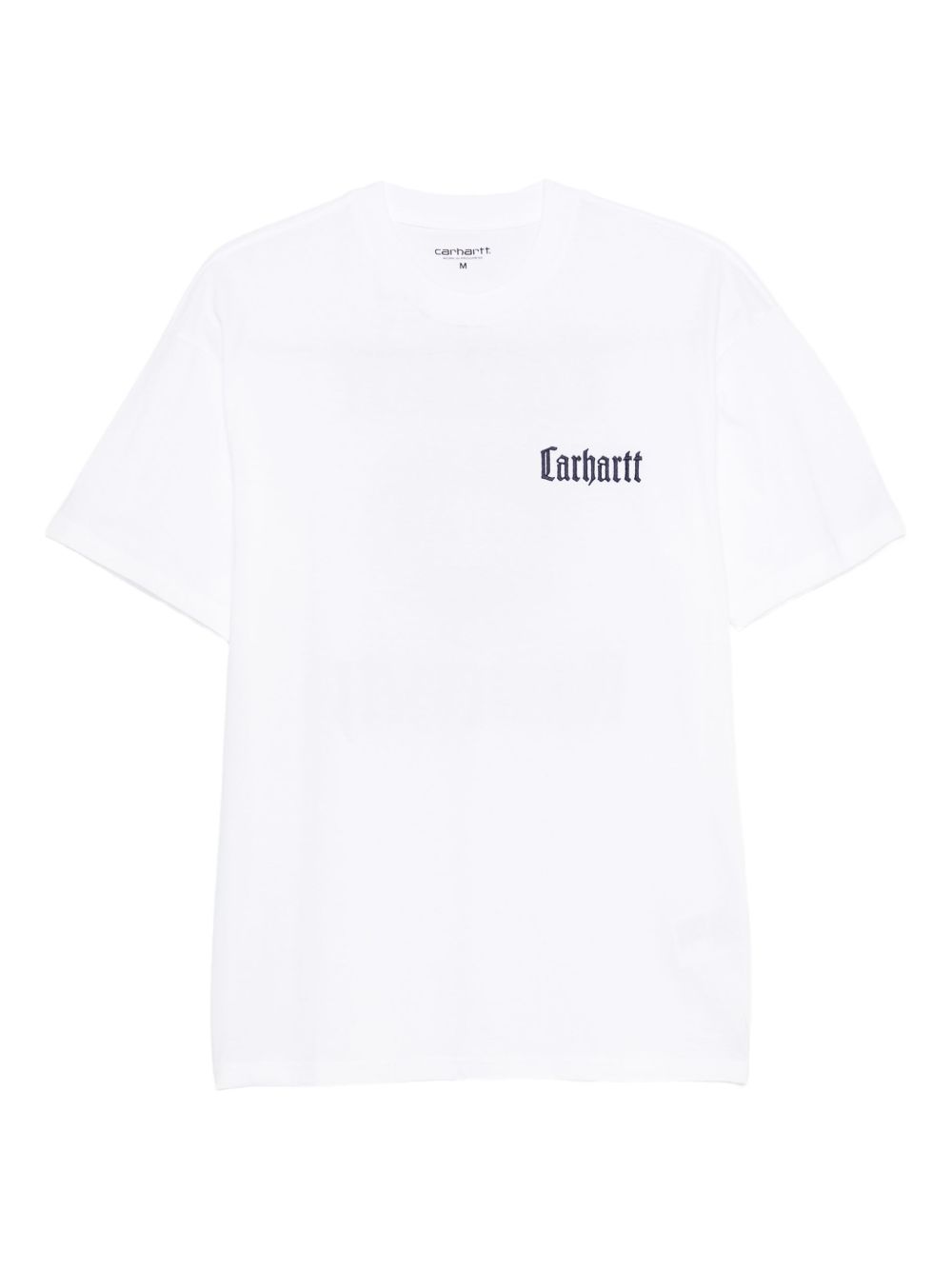 Carhartt WIP Schooling Varsity Backprint T-shirt in Wit Topwear Carhartt Wip Main