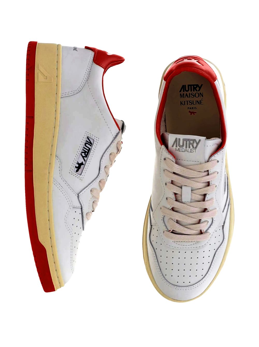 AUTRY X MAISON KITSUNE Sneakers Red-3