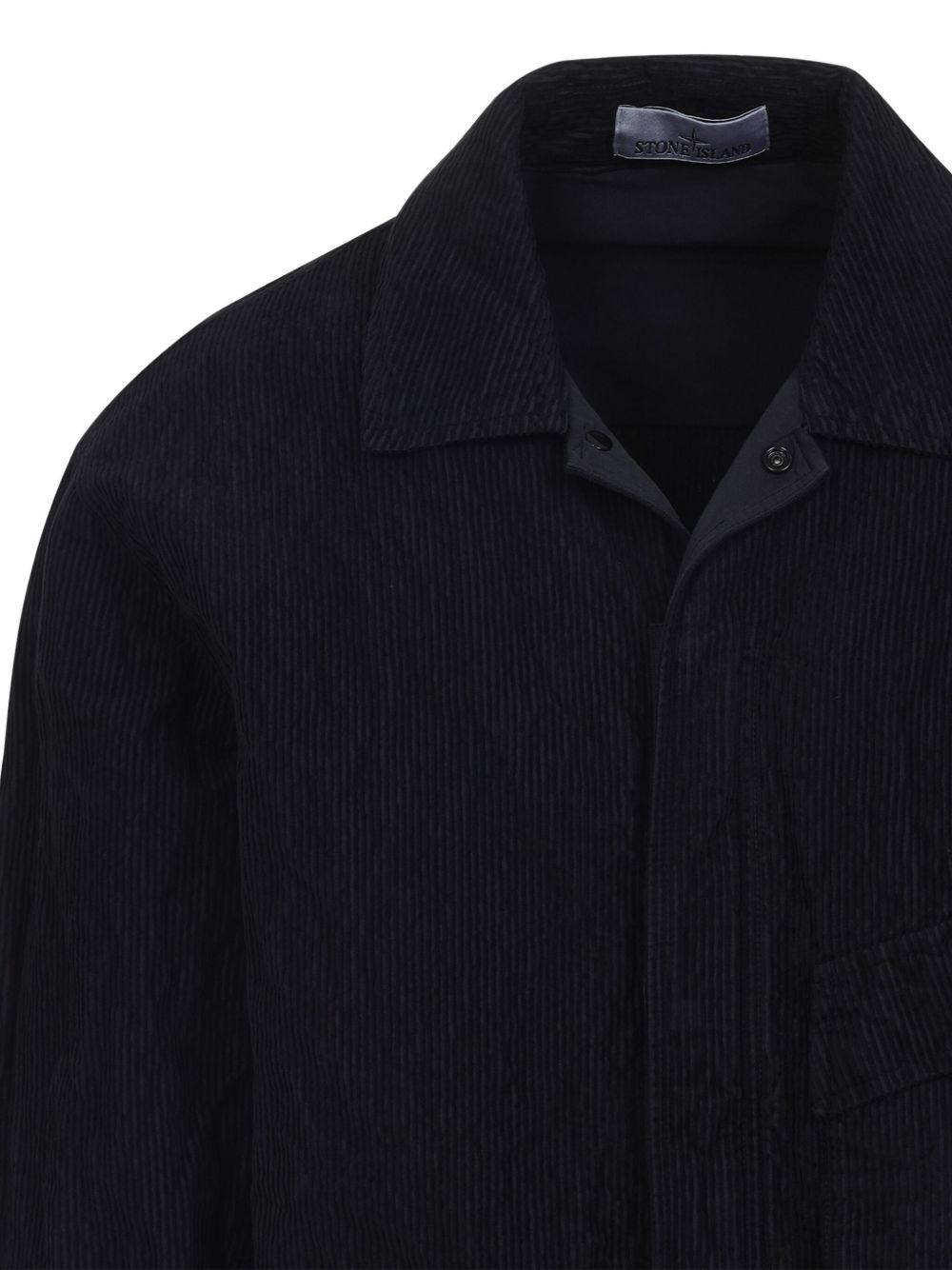 Stone Island Corduroy patch-pocket Overshirt