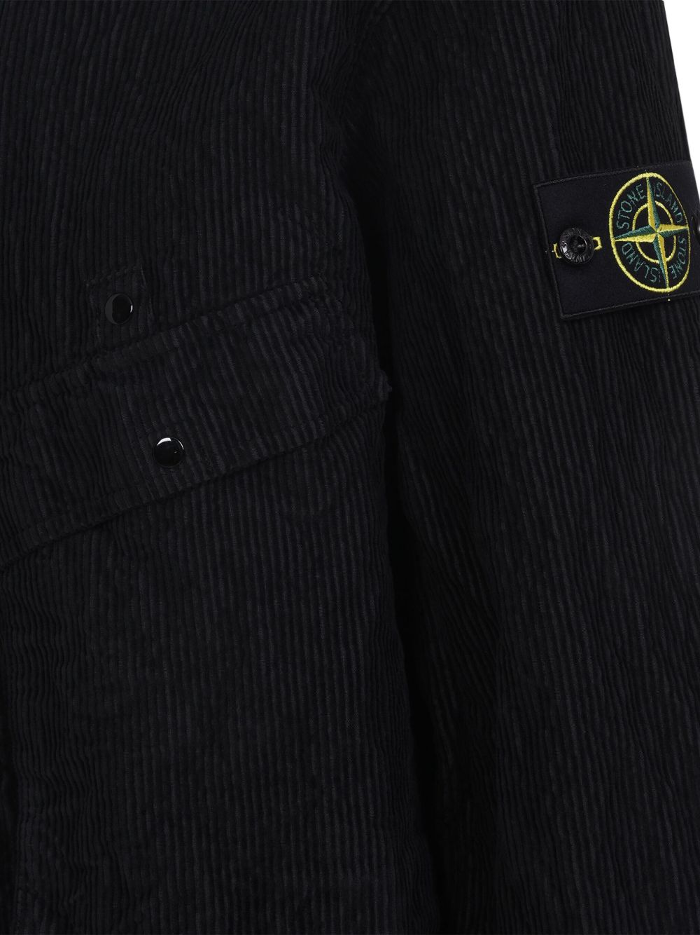 Stone Island Corduroy patch-pocket Overshirt-4