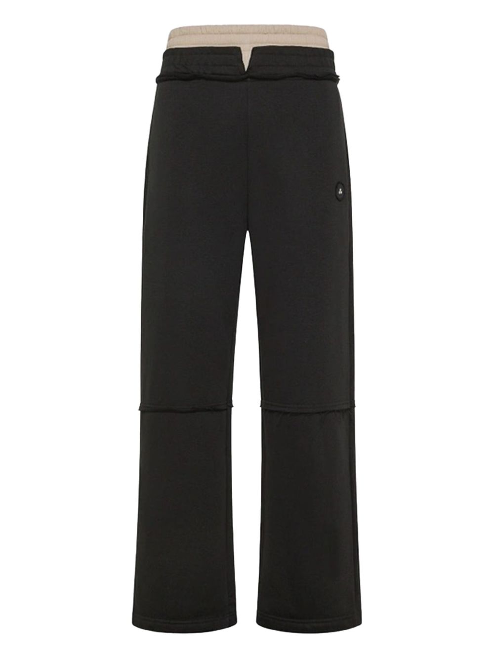 Peuterey Plurals x Tony Effe Fleece Joggers with Double Waist Black