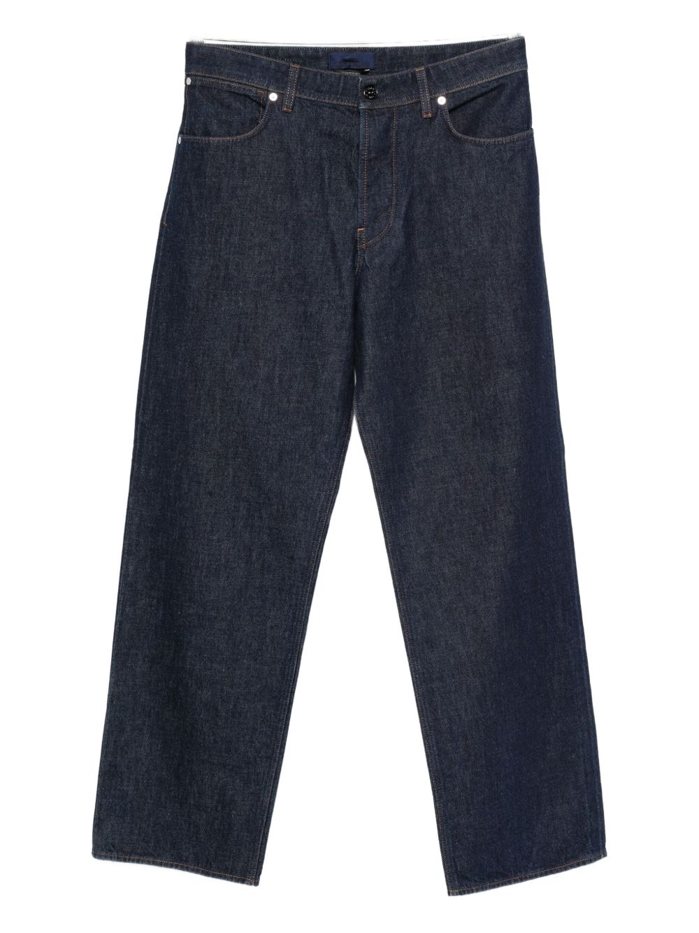 Stone Island Denim Research Straight Fit Jeans Indigo Rinsed Jeans Stone Island