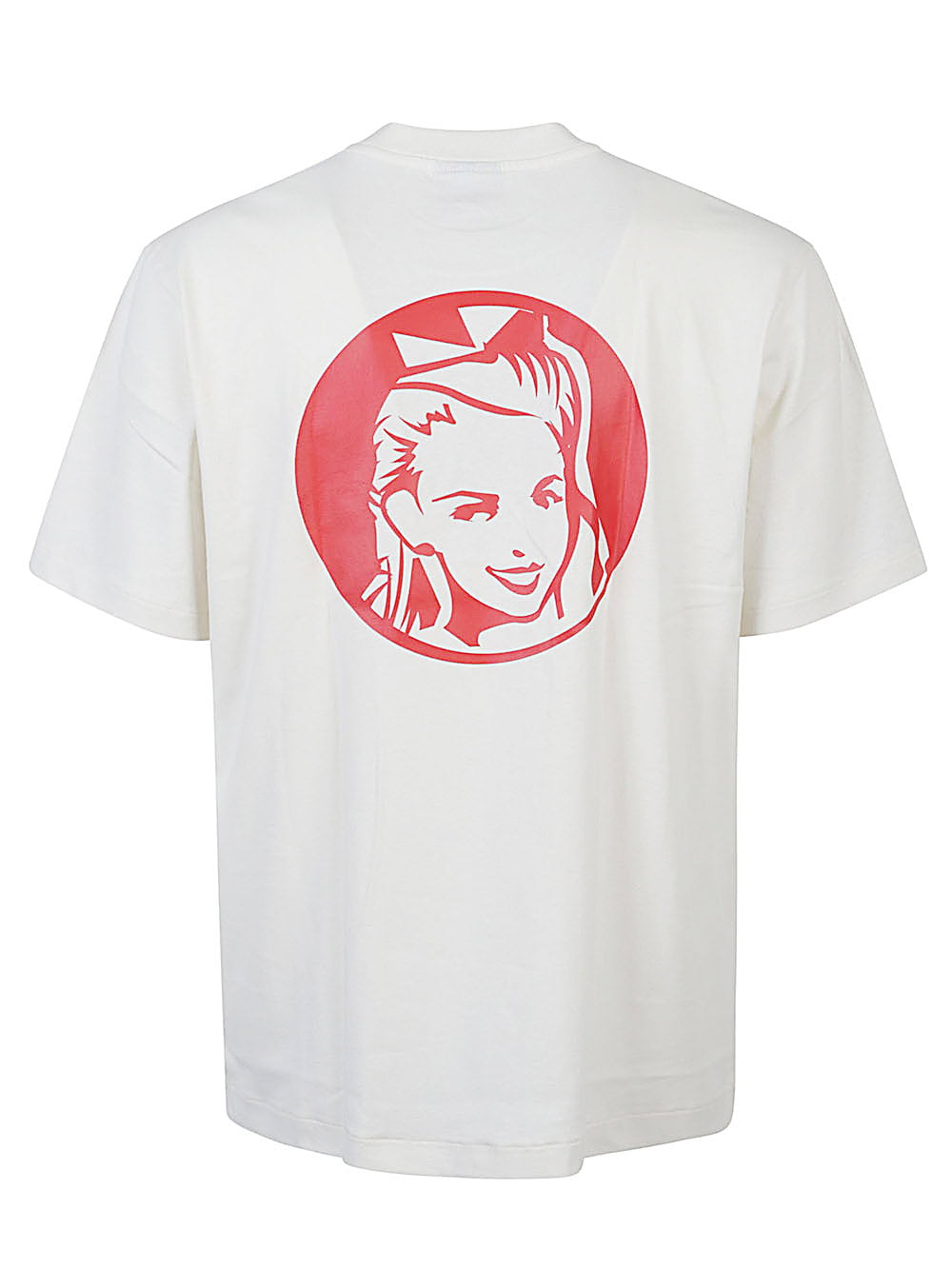 ICECREAM World Tour Diner Graphic T-shirt Off-White – achteraanzicht van het product